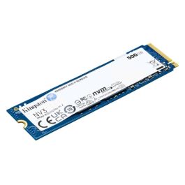 Kingston NV3 SSD M.2 2280 500 GB PCIe 4.0 NVMe 3D NAND | Lectura 5000 MB/s, Escritura 3000 MB/s | Alto Rendimiento PC y Portátil