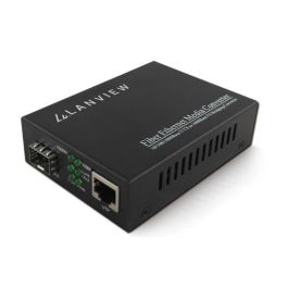 Lanview Convertidor de Medios 1 Puerto 10/100/1000X SFP a 1 Puerto 10/100/1000T para Fibra y Cobre Precio: 31.89000012. SKU: B1D9YH7JLQ