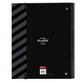 Carpeta de anillas BlackFit8 Zone Negro 27 x 32 x 3.5 cm Carpeta de anillas BlackFit8 Zone Negro 27 x 32 x 3.5 cm