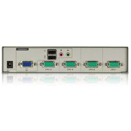 ATEN CS74U KVM Switch USB con Audio - 4 Puertos