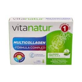 Vitanatur Multicollagen 30 Cápsulas: Colágeno I, II, V, X, Vitaminas C, K, D y Magnesio para Articulaciones, Huesos y Piel Precio: 28.5899999. SKU: B139ZSXRQL
