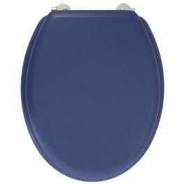 GELCO DESIGN Asiento de inodoro Dolce - Bisagras de acero inoxidable - Madera moldeada - Azul marino Precio: 38.50000022. SKU: S7135626