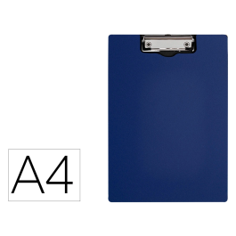 Q-connect Carpeta Miniclip Superior Din A4 Plástico 50% Reciclado Azul Grosor 2,1 mm Precio: 4.68999993. SKU: B1KC9D46NM