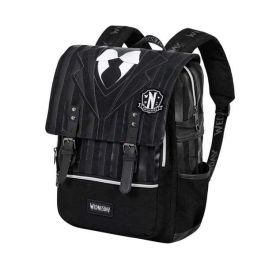 Karactermania Mochila Oxford Miércoles Uniform Algodón 40 x 29 x 14 cm