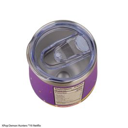 Cinereplicas Taza Viaje Isotermica Kpop Demon Hunters Netflix Rumi Sabor Superstar Anime Coleccionable, 350 ml, Acero Inoxidable