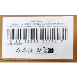 Lav Set 6 Vasos de Agua 205 cc Colección Lara con Medidas 6.8x6.8x9.7 cm