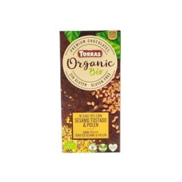 TORRAS Chocolate Negro con Sésamo Tostado y Polen 100g Bio Precio: 4.4999999. SKU: B199M4G4KV