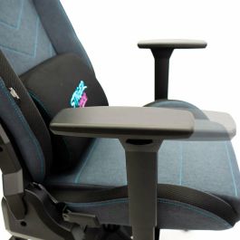 Woxter Silla Gaming Stinger Station Elite GM26-068 LED RGB, Ergonómica, Reposabrazos 2D, Dorada y Plata