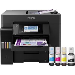Epson EcoTank ET-5850 Impresora Multifunción 4 en 1 a color A4 con Wi-Fi, Ethernet y Dúplex Automático