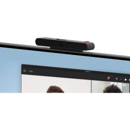 Lenovo TIO 24 Gen 5 Monitor 23.8" Full HD IPS para Tiny PC con Webcam 1080p, Micrófono y Altavoces para Videoconferencia