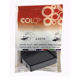 Colop E-10 Almohadilla Negro Blister -2U- Precio: 4.49999968. SKU: B1A7FPAP6C