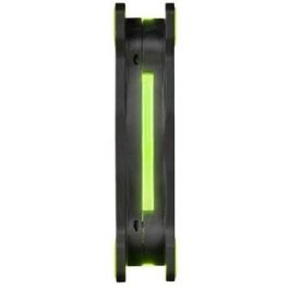 Thermaltake Riing 12 Ventilador de Carcasa 120mm LED Verde - 1000-1500 RPM, 40.6 CFM, Silencioso 18.7-24.6 dB
