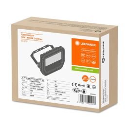 Ledvance LVE-4058075420908 Foco Proyector LED 10W 1200Lm 4000K Blanco Natural 100x100º IP65 Exterior