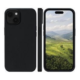dbramante1928 Greenland Funda Protectora para iPhone 15, Plástico Reciclado, Impacto Resistente, Negro Noche