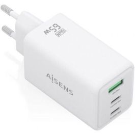 Aisens Cargador Pared GaN ASCH-65W3P072-W 65W, 2 USB-C, 1 USB-A, Blanco Precio: 15.94999978. SKU: B1AVNR2MML