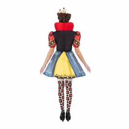 My Other Me Disfraz Infantil Reina de Corazones Completo con Vestido, Diadema, Corona y Medias - Talla L para Niñas (Edad Mínima 3 Años)