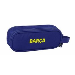 Safta Portatodo Doble FC Barcelona 1ª Equipación 25/26 - Estuche Escolar Oficial para Niños +3 Años, 21x8x6 cm