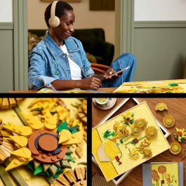 LEGO 31215 Vincent van Gogh - Los Girasoles, Set de Construcción de 2615 Piezas