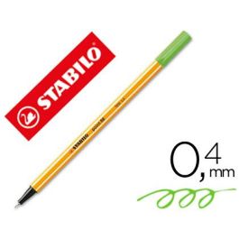 Stabilo Rotulador Point 88 Verde Hielo Caja 10 Ud