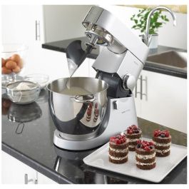 Kenwood AT512 Rührelement para Robot de Cocina Major, Accesorio Batidor Flexible para Mezclar y Doblar, Gris