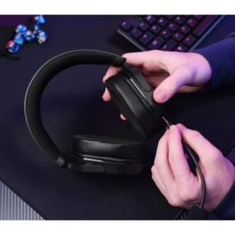 Trust Gaming Auriculares Gaming GXT 492 Carus con Micrófono Jack 3.5 Negros para PC Consolas