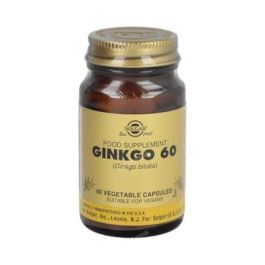 SOLGAR Ginkgo 60 60Cap.Veg. para la Circulación Sanguínea Normal, Apto para Veganos Precio: 25.4999998. SKU: B187MDRJPC