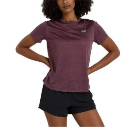 Camiseta de Manga Corta Mujer New Balance Ciruela 5-6 Años Precio: 45.9316. SKU: B1C65Q8EE9