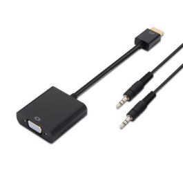 Aisens Conversor Hdmi A Svga + Audio, Hdmi A-M - Svga-H + Jack 3.5-H Negro 10 cm+1,0M Precio: 4.90000027. SKU: S8400125