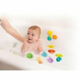 Infantino Set de Baño 315341 - 11 Piezas - Silicona