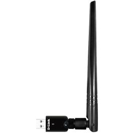 D-Link DWA-185 Adaptador USB WiFi AC1300 Dual Band, hasta 867 Mbps, para PC/Laptop