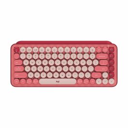 Teclado inalámbrico mecánico Logitech POP Keys con teclas Emoji personalizables, Bluetooth o USB, diseño compacto duradero - rosa Precio: 121.79000053. SKU: S7160195