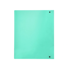 Liderpapel Carpeta 4 Anillas 40 mm DIN A4 Polipropileno Verde Manzana Opaco