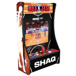 Arcade1Up Consola Retro Sobremesa NBA Jam, NBA Jam Tournament Edition, NBA Jam Hang Time, Pantalla LCD 17 Pulgadas