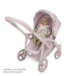 Decuevas Coche de Muñeca 3x1 Plegable Sophie para Muñecas hasta 48 cm - Edad 3+ Años, Material: Metal, Plástico, Poliéster Decuevas Coche de Muñeca 3x1 Plegable Sophie para Muñecas hasta 48 cm - Edad 3+ Años, Material: Metal, Plástico, Poliéster
