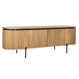 Mueble Tv Balines DKD Home Decor Natural Negro 40 x 55 x 180 cm Precio: 313.49999989. SKU: B15WAZVW7K