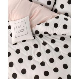 Juego de cama ASI8681875600155 1 funda nórdica 220x240 cm + 2 fundas almohada 60x60 cm - 65% algodón, 35% poliéster Blanco