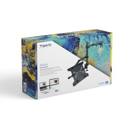 TOOQ SOPORTE MESA MONITOR/PORTÁTIL 2 BRAZOS NEGRO TOOQ SOPORTE MESA MONITOR/PORTÁTIL 2 BRAZOS NEGRO