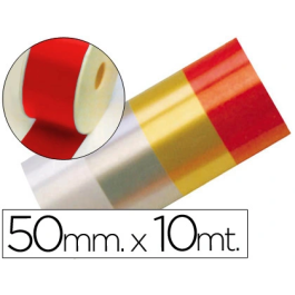 Eurocinsa Cinta Fantasia 10 mt x 50 mm Rojo Lazos Precio: 13.59000005. SKU: B1DT598346