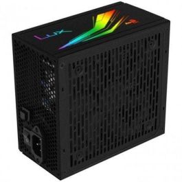 Aerocool LUXRGB650M Fuente de Alimentación 650W 80 Plus Bronze LUX RGB Semimodular, Ventilador 12cm Silencioso, 13 Efectos LED RGB Aerocool LUXRGB650M Fuente de Alimentación 650W 80 Plus Bronze LUX RGB Semimodular, Ventilador 12cm Silencioso, 13 Efectos LED RGB