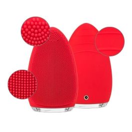 Silk'n FB1PE1001 Brillante Cepillo de Limpieza Facial Recargable en Silicona Médica - Limpieza Profunda por Micro-Oscilaciones - Impermeable - Ideal para Ducha