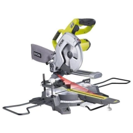 Ryobi Sierra Ingletadora Radial 1200W Hoja 216mm Capacidad 70x270mm Guía Láser LED Precio: 258.50000044. SKU: B13JW2GZPW