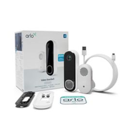 Arlo AVDK4001-100PES Timbre con Vídeo Inalámbrico 4 en 1, Color, USB