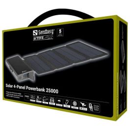 Sandberg Solar 4-Panel Powerbank 25000 Sandberg Solar 4-Panel Powerbank 25000