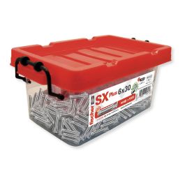 Fischer Taco de pared para hormigón SX Plus Ø6 x 30 mm, Modelo Box SX 6 x 30, Caja 1000 uds - 503313 Precio: 52.5000003. SKU: B15ABVCKCE