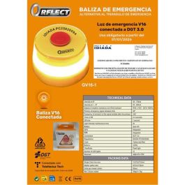 ORFLECT Baliza de Emergencia V16 Conectada IDIADA PC25020094 Homologada DGT 3.0 GPS SIM Precio: 28.9500002. SKU: B1DBAETK7F