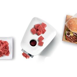 Bosch MFW2500W Picadora de carne SmartPower, 350W de potencia, rinde 1,7 kg/min, incluye 1 rejilla de trituración - Negra Bosch MFW2500W Picadora de carne SmartPower, 350W de potencia, rinde 1,7 kg/min, incluye 1 rejilla de trituración - Negra