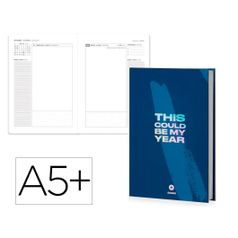 Antartik My Year Agenda Encuadernada A5+ Día Página Azul Oscuro Papel 80g FSC Precio: 30.2258. SKU: B1JW4NCMZY