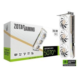 Zotac ZT-B50710Q2-10P Tarjeta Gráfica NVIDIA GeForce RTX 5070 Ti 16GB GDDR7 SOLID CORE OC PCI Express 5.0 3 Ventiladores Blanco Precio: 1026.49999947. SKU: B1ET3WBCZ5