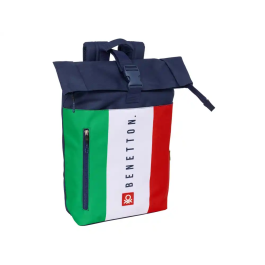 Mochila para Portátil Benetton Flag Azul marino 28 x 42 x 13 cm Precio: 22.49999961. SKU: B162NXZZX3