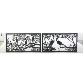 Decoracion Pared DKD Home Decor Negro 1 x 50 x 96 cm (2 Unidades) Precio: 79.49999959. SKU: S3013963